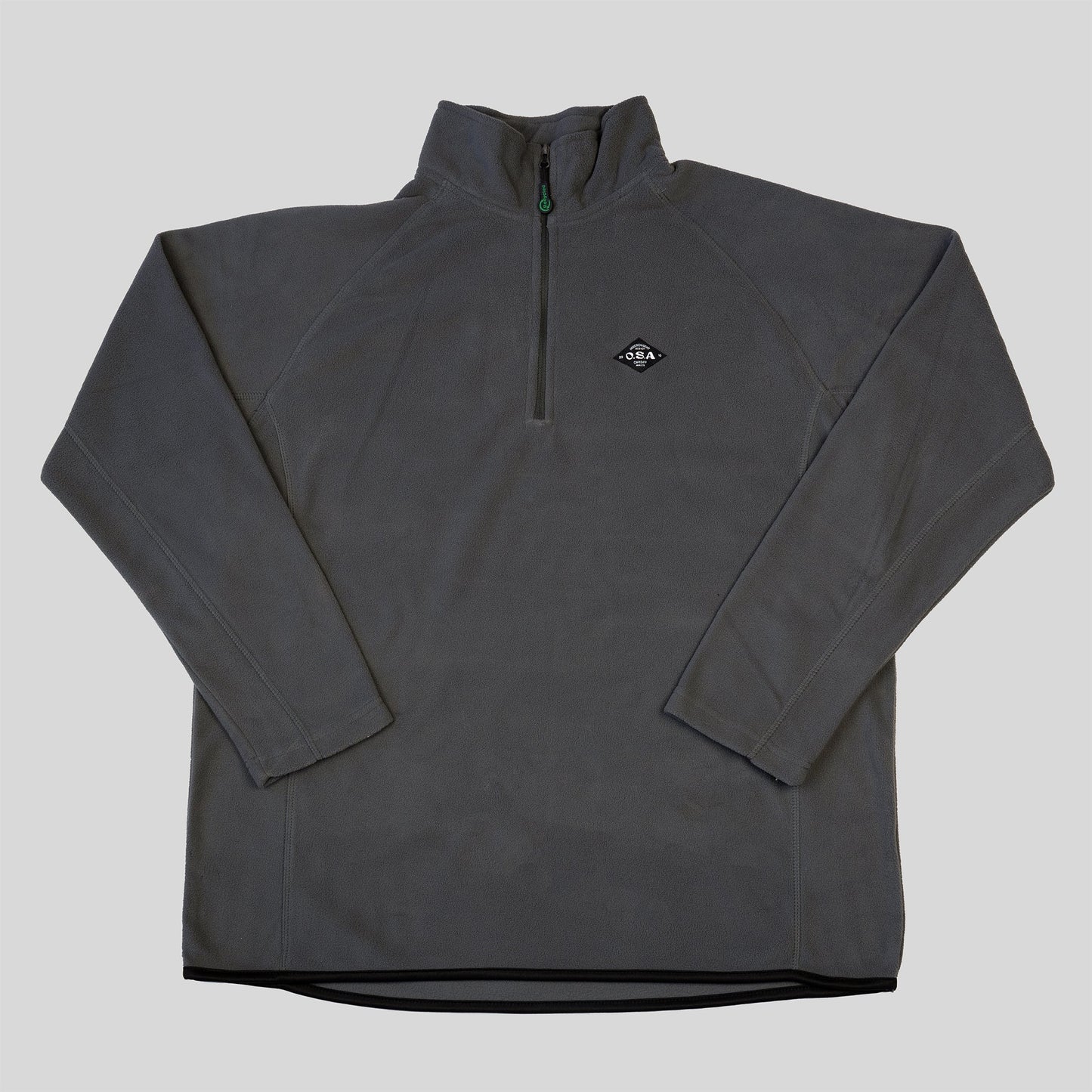 Grey Eddy 1/4 Zip Mid Fleece