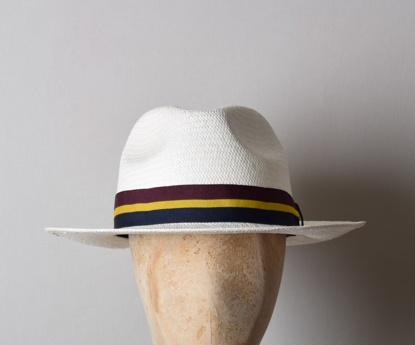 Regimental Panama in Bleached Straw (HA340)