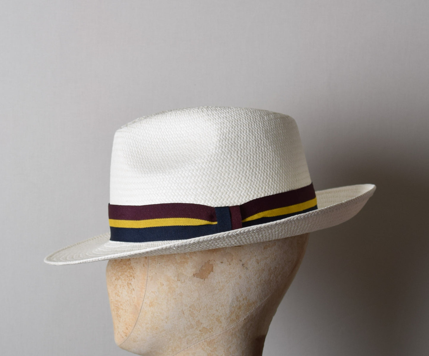 Regimental Panama in Bleached Straw (HA340)